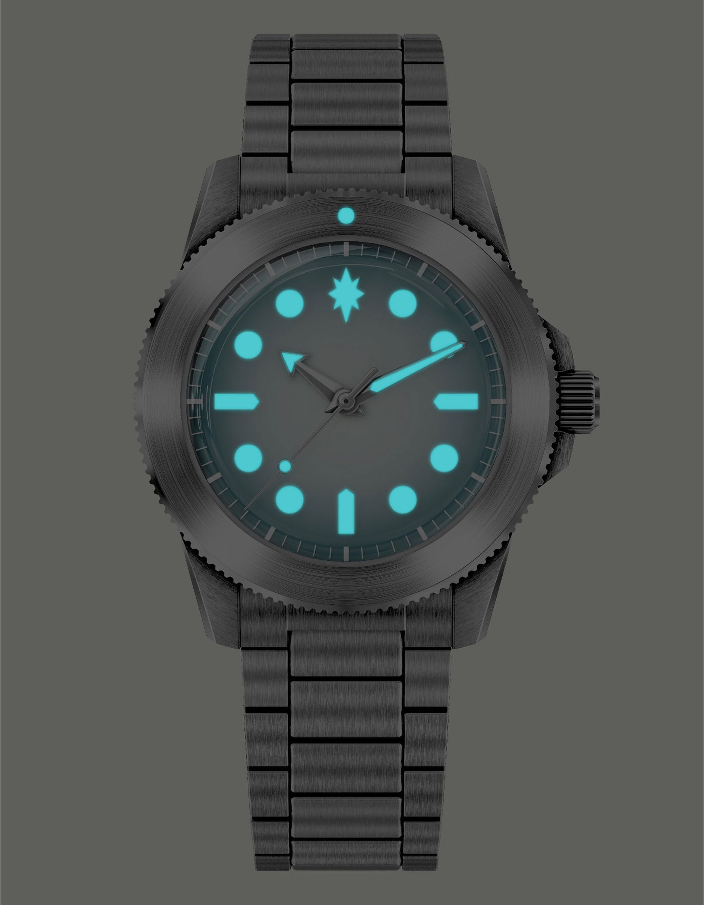 Mini Ghost Watch Marinor - Ghost | Scratch-Resistant Steel Dive Watch – Héron Watches Inc.