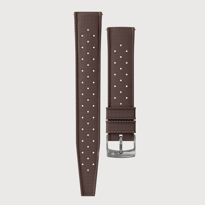 FKM Tropical Rubber Strap — Brown