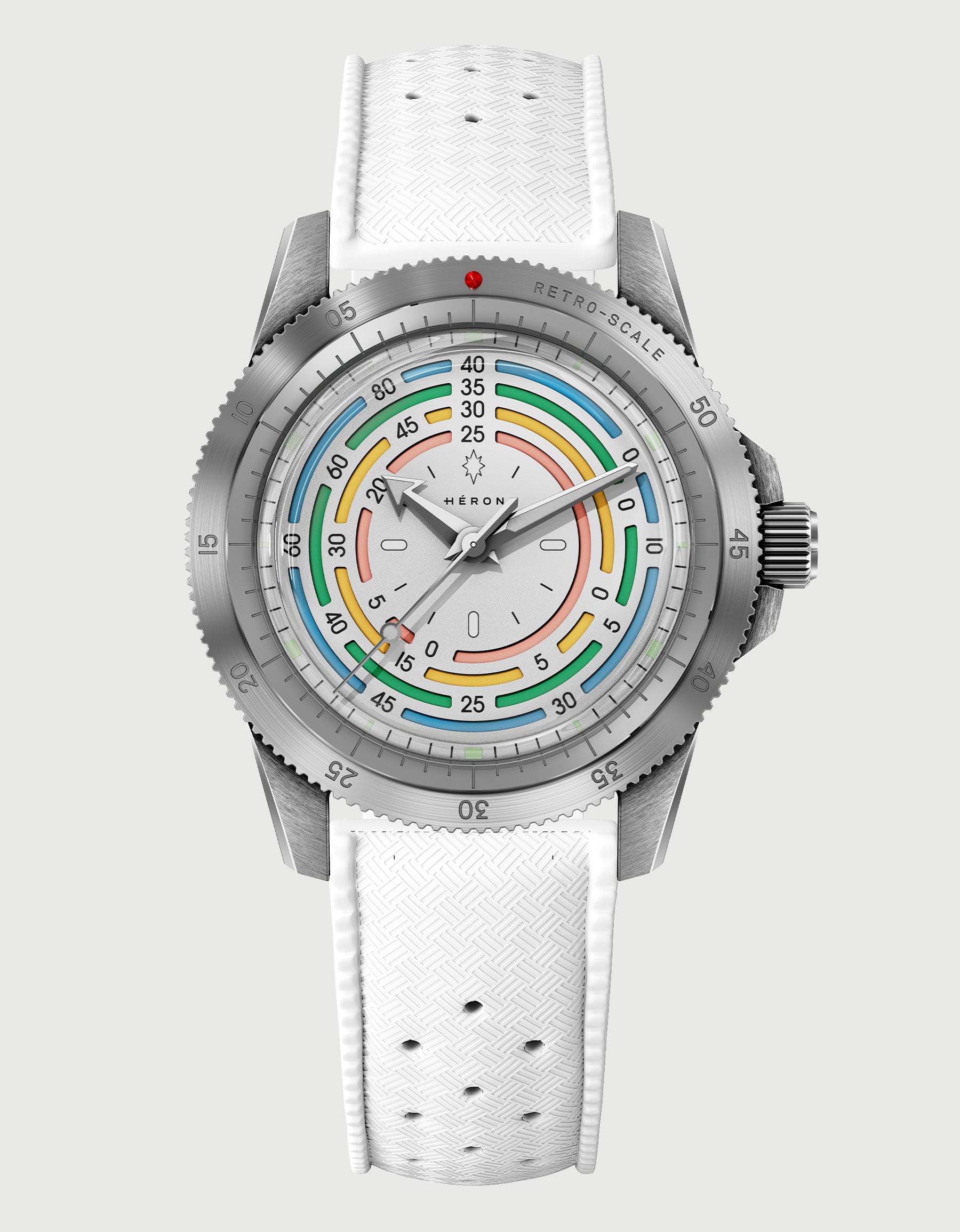 Marinor - Rainbow | Decompression Scale Skin-Diver – Héron Watches