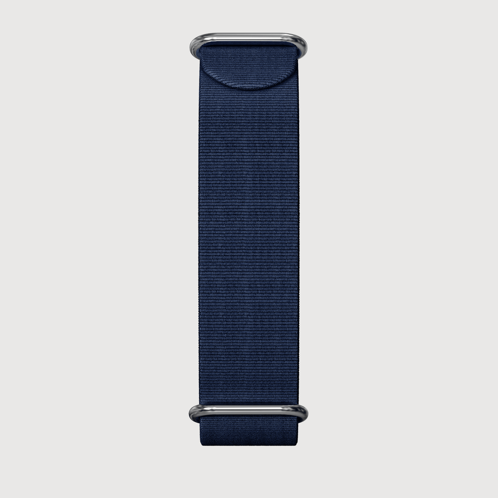 Military NATO Strap Navy Blue H ron Watches