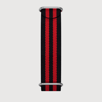 Military NATO Strap - Red Stripes