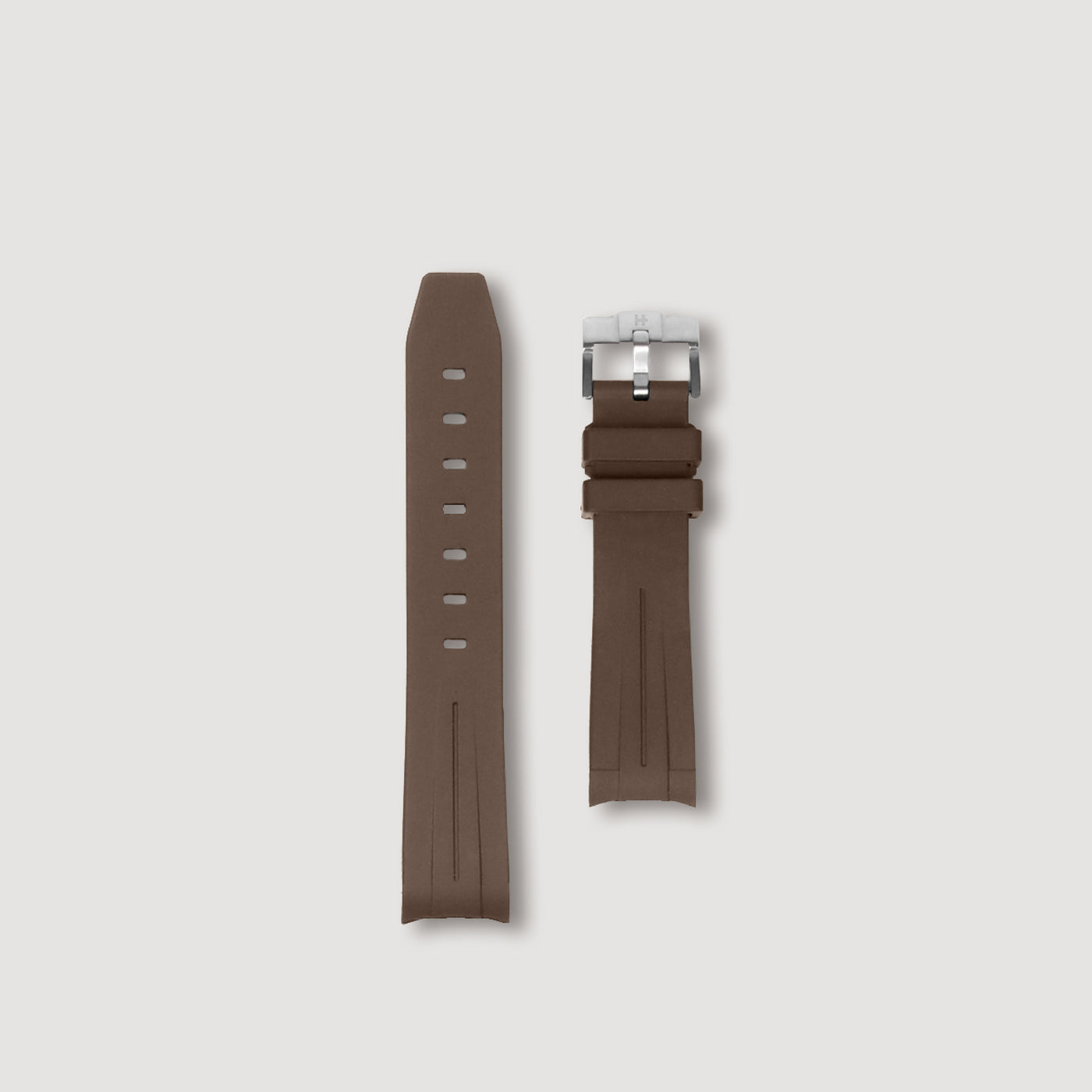 Rubber Strap — Brown